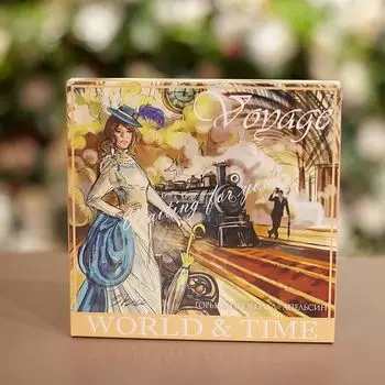 Набор шоколадных конфет "World &amp; time" Горький шоколад-апельсин 200 гр.