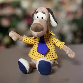 Пёс Барбос в рубашке 23 см