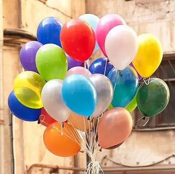 Шар воздушный шелкография без рисунка