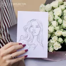 Скетч по фото (1 человек)