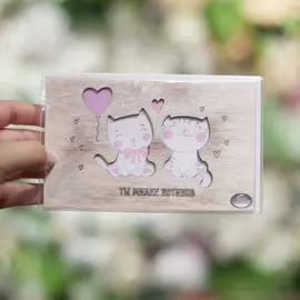 Винтажная открытка из дерева 10*15 Просто так