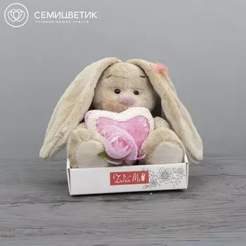 Зайка Ми с сердцем из бархата (малыш)