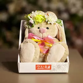 Зайка Ми в веночке (малая) 18 см