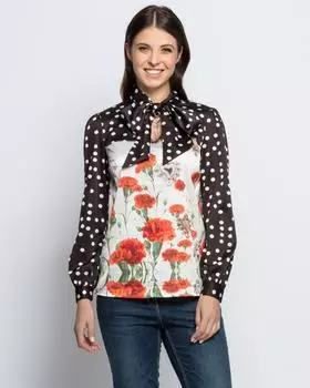 Блуза Maloo Гвоздики