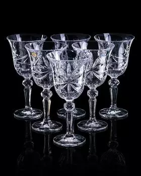 Бокалы для вина, 6 шт. х 220 мл Bohemia