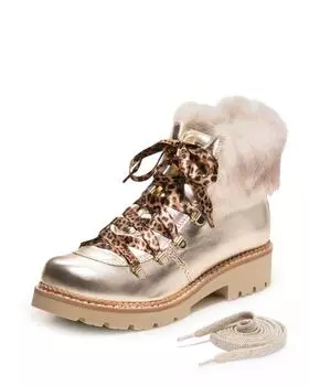 Ботинки Elena металлик