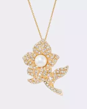 Брошь и цепочка Pearls Melody Pearls Bijou Line