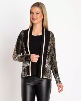 Кардиган и блуза Ovanti