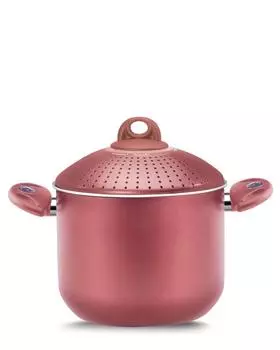 Кастрюля с крышкой-дуршлагом, 5 л Uniqum Pensofal Perla Rubino Giada