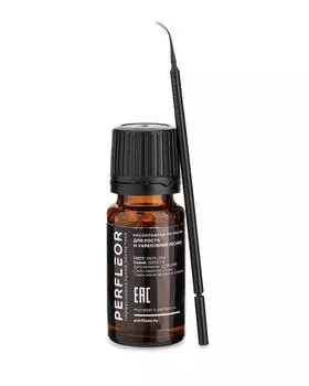 Кислородная эмульсия-уход для роста ресниц, 10 мл Perfleor