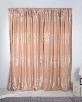 Комплект штор с подхватами Mikronesse