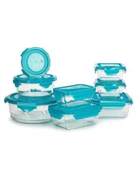 Контейнеры пищевые, 8 шт. Glasslock 0,36 л - 2 л