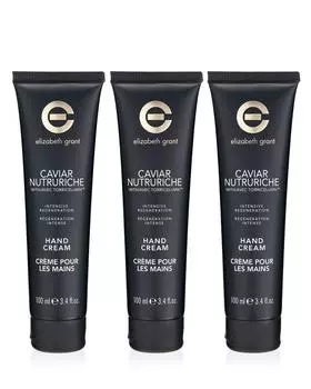 Крем для рук, 3 шт. Elizabeth Grant Caviar Nutruriche