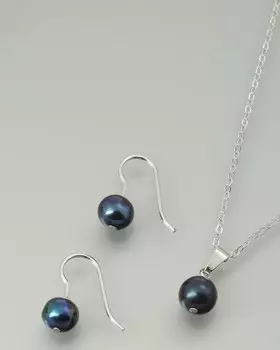 Кулон и серьги Pearls Melody