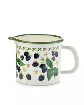 Молочник эмалированный 0,8 л Metrot «Ежевика»