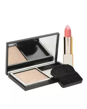 Набор для макияжа: пудра компактная + помада Ready To Wear