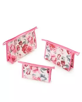 Набор косметичек, 3 шт. Bagnola «Розалия»