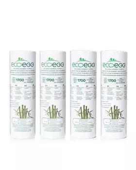 Салфетки бамбуковые 4 рулона Ecoegg