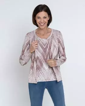 Сет: кардиган и топ Ovanti