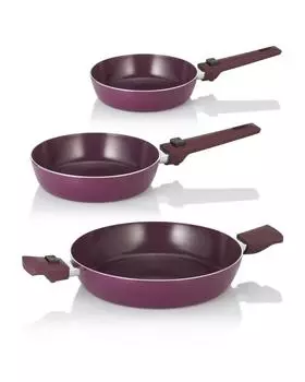 Сковороды 20 и 24 см, сотейник 28 см Cucinella