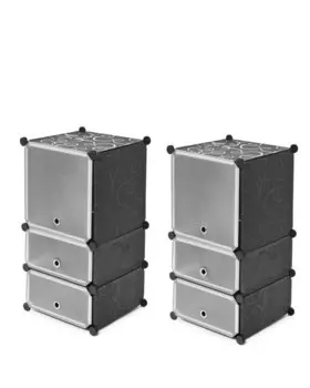 Стеллаж для хранения (3 модуля), 2 шт. Clever