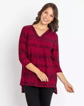 Туника Nala бургунди