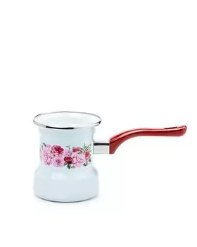 Турка эмалированная 0,4 л Metrot Цветы