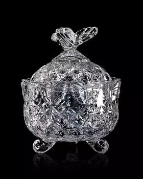 Вазочка "Бабочка" 13,5 см Bohemia