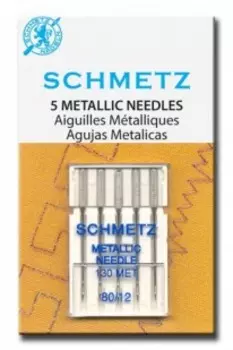 Игла SCHMETZ для ниток металлик № 80 (5 шт)