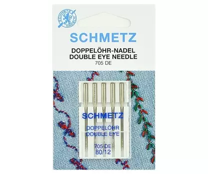 Игла SCHMETZ с 2-мя ушками для декорат.работ № 80 (5 шт)
