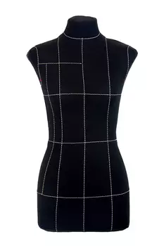 Манекен масштабный Betty премиум 1:2 р. 42 (цв. чёрный)