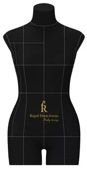 Манекен Monica р. 44 (цв. черный, подставка "Милан" в комплекте)