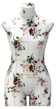 Манекен Monica р. 44 (цв. цветочный, подставка "Милан" в комплекте)