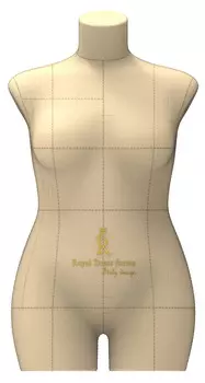 Манекен Monica р. 50 (цв. бежевый, подставка "Милан" в комплекте)