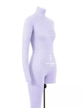Манекен RDF Monica Art р. 44 (цв. сиреневый, рука, нога и подставка "Милан" в комплекте)