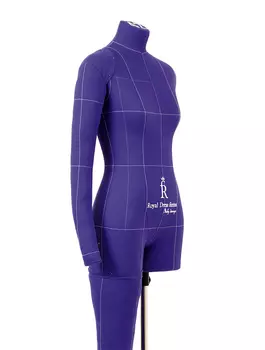 Манекен RDF Monica Art р. 48 (цв. фиолетовый, рука, нога и подставка "Милан" в комплекте)