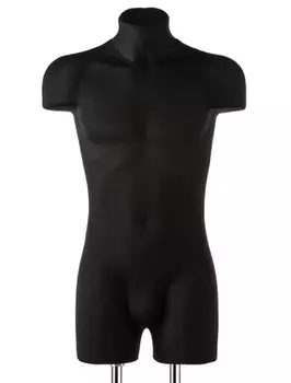 Манекен RDF Spencer р. 48 мужской, демонстрационный (цв. чёрный, подставка "Комби" в комплекте)