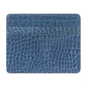 0-388 Картхолдер с 3 отд.для карт и отделом для монет, цвет океан кайман 10х8х0,5см