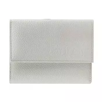 0-52FM Кошелек женский, з/кнопка, отд. для купюр, карт, монет, цвет бежевый 12,5х10х2см