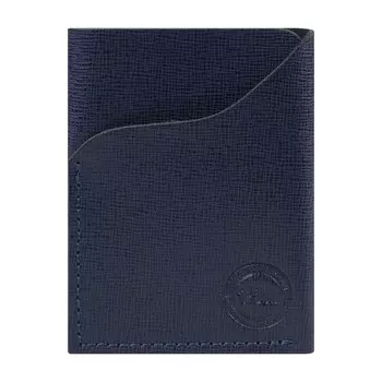 0-777 Визитница, цвет темно-синий 7х9,5х0,4см