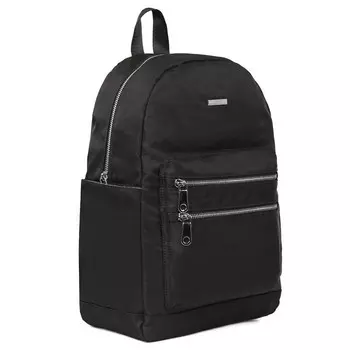 1027 Рюкзак, отдел на молнии, цвет черный 12х27х38см