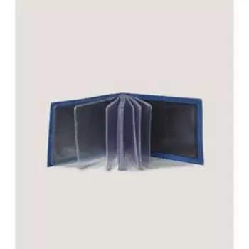 10709 Визитница, цвет синий 11х6,5х1см