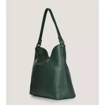 Сумка-мешок на молнии GALANTEYA, цвет зелёный