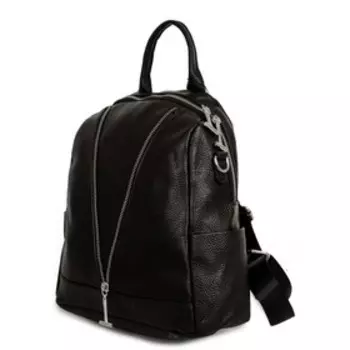 183 Рюкзак, отдел на молнии, цвет черный 29х30х13см