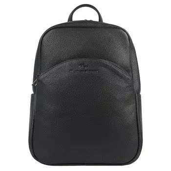 1-387 Рюкзак, отдел на молнии, цвет черный 24х30х8см