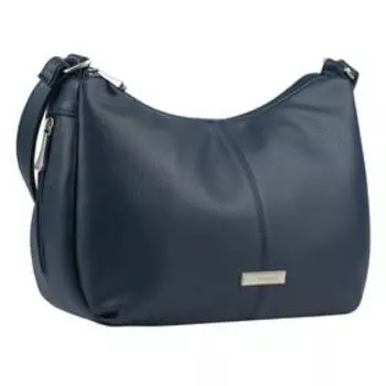 1-4086-123C Сумка кросс-боди, отдел на молнии, цвет синий 310x210x100 иск.кожа