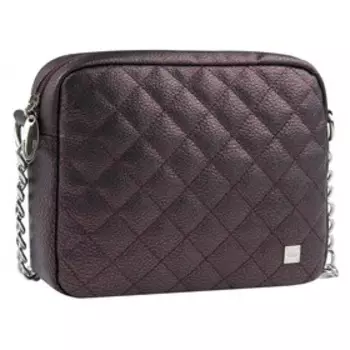 1-4201-107FM Сумка кросс-боди, отдел на молнии, цвет бордовый 19х15,5х5см