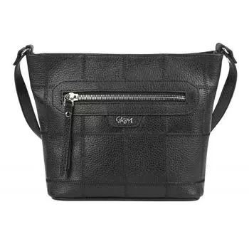 1-4400к-100 Сумка кросс-боди, отдел на молнии, цвет черный 180x190x90 н/к