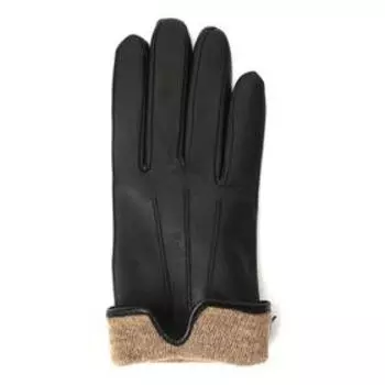 20FW11-1 Перчатки женские раз.7, цвет черный, с подкладом шерсть