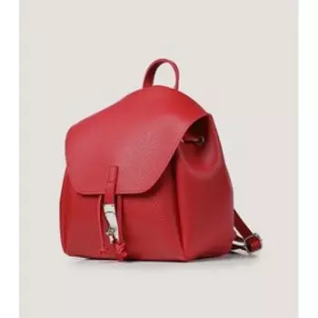 25117 Рюкзак, отдел на клапане, цвет красный 22х24,5х12см